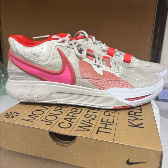 Kyrie 8 'Light Bone Picante Red' - Picture 5 of 7